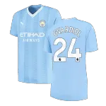 GVARDIOL #24 Manchester City Home Soccer Jersey 2023/24