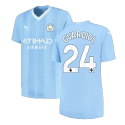 GVARDIOL #24 Manchester City Home Soccer Jersey 2023/24 - product photo US16.99 - GVARDIOL #24 Manchester City Home Soccer Jersey 2023/24