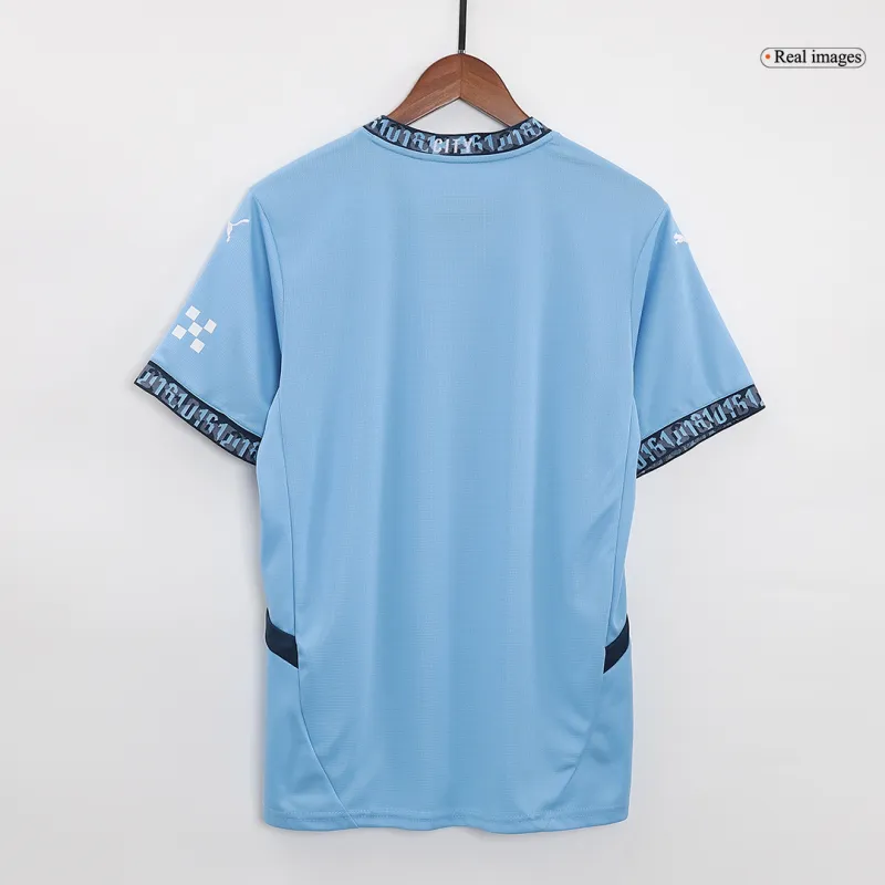RODRIGO #16 Manchester City Home Soccer Jersey 2024/25 UCL
