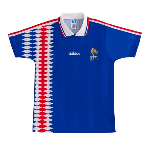 Vintage Fußball Trikot Retro Frankreich Home 1994