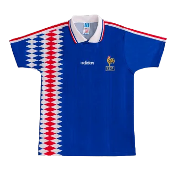 Vintage Soccer Jersey Retro France Home 1994