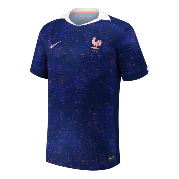 Thuisvoetbalshirt Frankrijk 2025 voor vrouwen (EK)