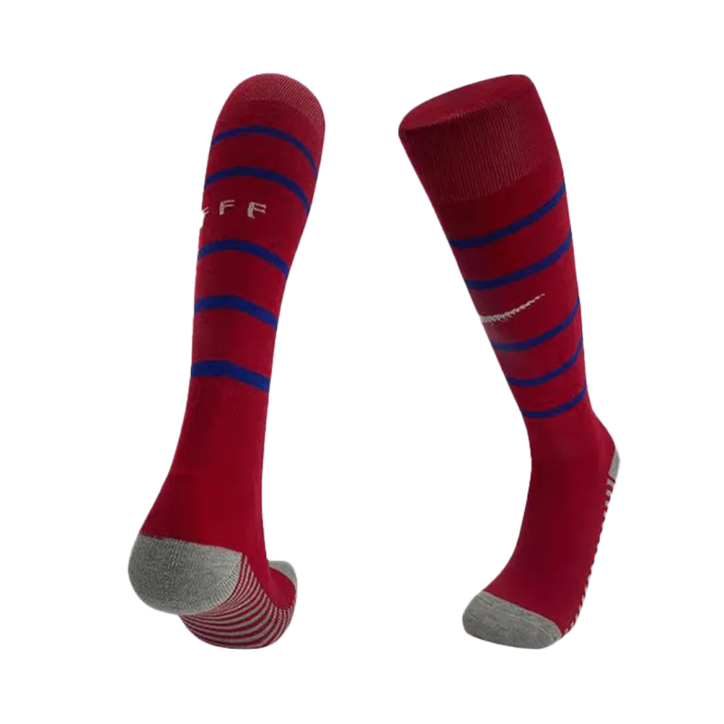 Frankreich Heim-Fußballsocken 2024