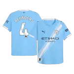 REIJNDERS #4 Manchester City thuistrui 2025/26 REIJNDERS #4 Manchester City Home Player Version Jersey 2025/26