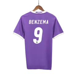 Vintage Soccer Jersey Retro BENZEMA #9 Real Madrid Away 2016 - product photo Vintage Soccer Jersey Retro BENZEMA #9 Real Madrid Away 2016 product image