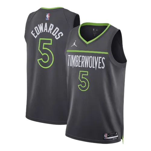 EDWAROS #5 Minnesota Timberwolves Men's Jersey 2026 - Statement Edition
