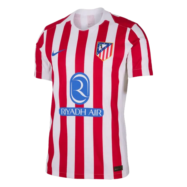 25/26 maillot de foot de l'Atletico Madrid version joueur domicile - Qualité A Vue détaillée