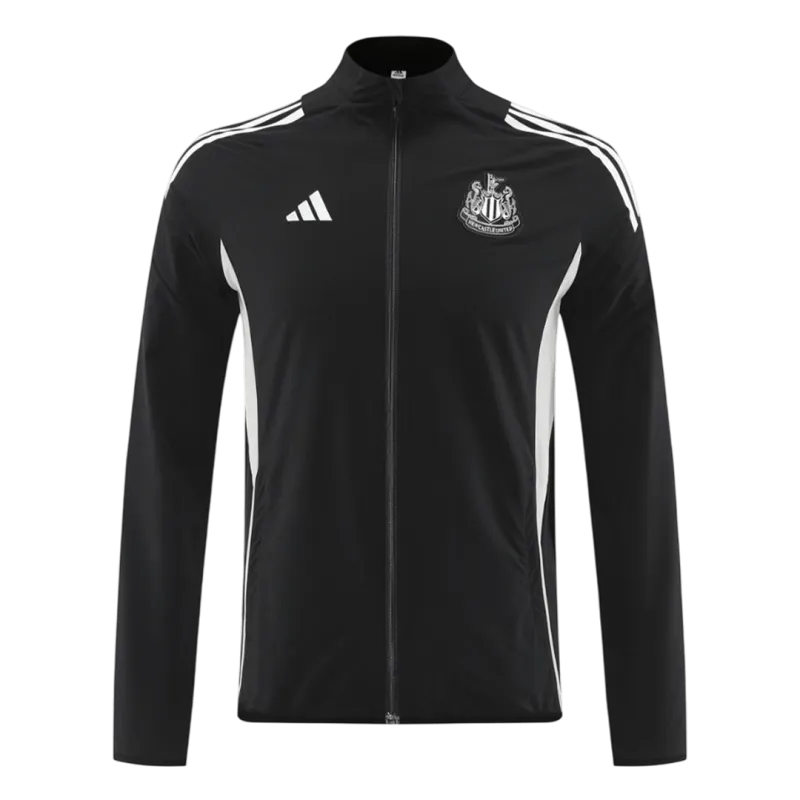Newcastle United Windbreaker Jacket 2025/26 Black
