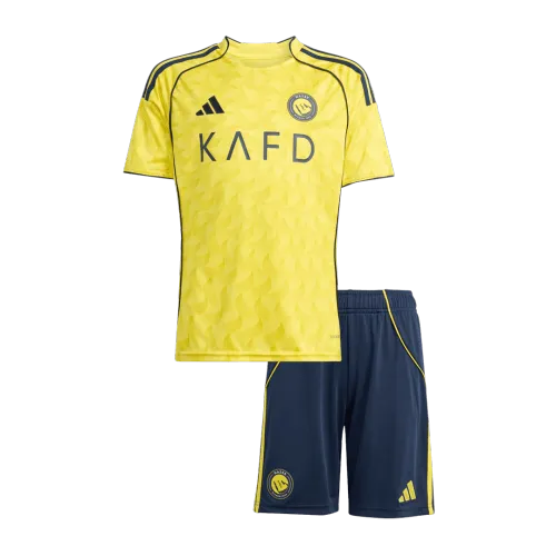 Al Nassr Home Kids Voetbalshirts Set 2025/26