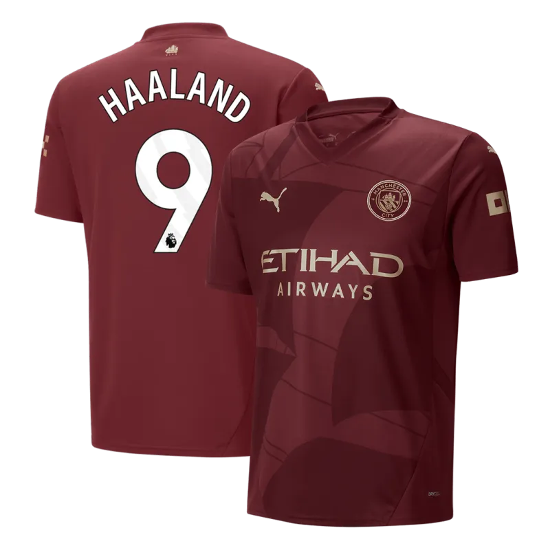 HAALAND #9 Manchester City Third Away Soccer Jersey