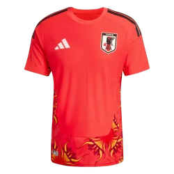 Japan Goalkeeper Soccer Jersey World Cup 2026 Red - product photo Maglia da portiere del Giappone per i Mondiali di calcio 2026 rosso con stemma.