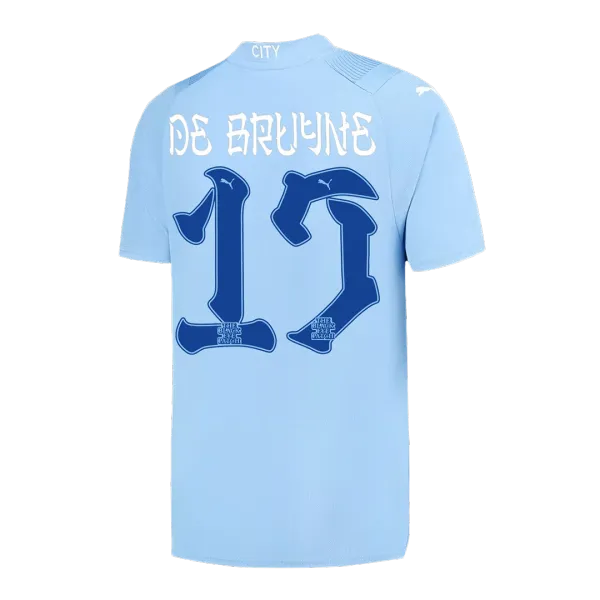 DE BRUYNE #17 Manchester City 23/24 jersey - A-Grade Quality Detail View
