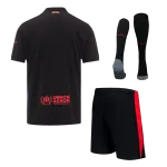 Barcelona Away Jerseys Full Kit 2024/25 Spotify Logo Without Text