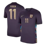 FODEN #11 England Away Men's Soccer Jersey EURO 2024