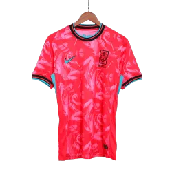 South Korea Home Authentic Men's Soccer Jersey 2024, front view showing crest and design.