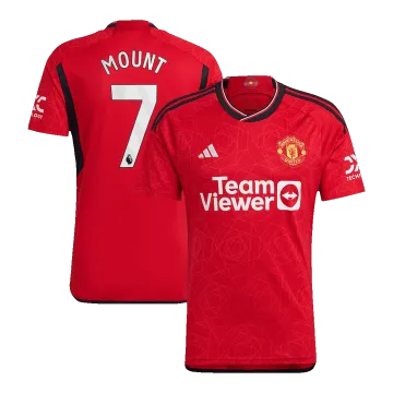 MOUNT #7 Manchester United Home Men's Jersey 2023/24