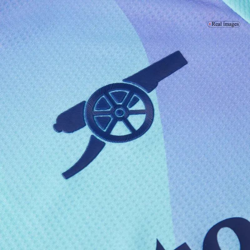 SAKA #7 Arsenal Third Away Authentic Soccer Jersey 2024