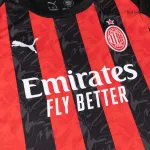 AC Milan Home Kids Soccer Jerseys Kit 2025/26