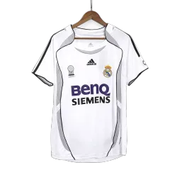 Vintage Soccer Jersey Retro Real Madrid Home 2006/07 - product photo Vintage Soccer Jersey Retro Real Madrid Home 2006/07 product image