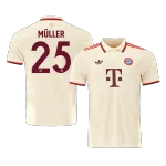 MULLER #25 Bayern München Derde Weg Authentieke Voetbal Jersey 2024 UCL MULLER #25 Bayern München Derde Weg Authentieke Voetbal Jersey 2024 UCL