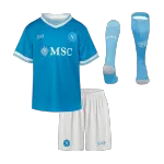 Napoli Home Kids Soccer Jerseys Full Kit 2025/26 Napoli Home Kids Soccer Jerseys Full Kit 2025/26