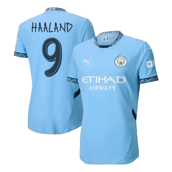 HAALAND #9 Manchester City player version jersey - A-Grade Quality Detail View