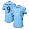 HAALAND #9 Manchester City Home Authentic Soccer Jersey 2024 UCL