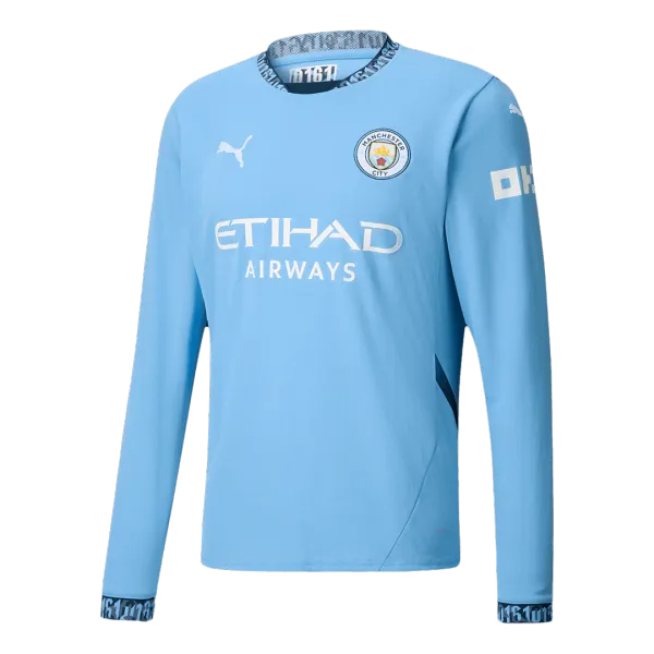 Manchester City long sleeve shirt - A-Grade Quality Detail View