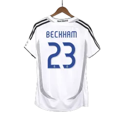 Vintage Soccer Jersey Retro BECKHAM #23 Real Madrid Home 2006 - product photo Vintage Soccer Jersey Retro BECKHAM #23 Real Madrid Home 2006 product image