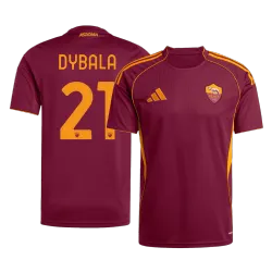 DYBALA #21 Roma Home Soccer Jersey 2025/26 - photo du produit US16.99 - DYBALA #21 Roma Home Soccer Jersey 2025/26