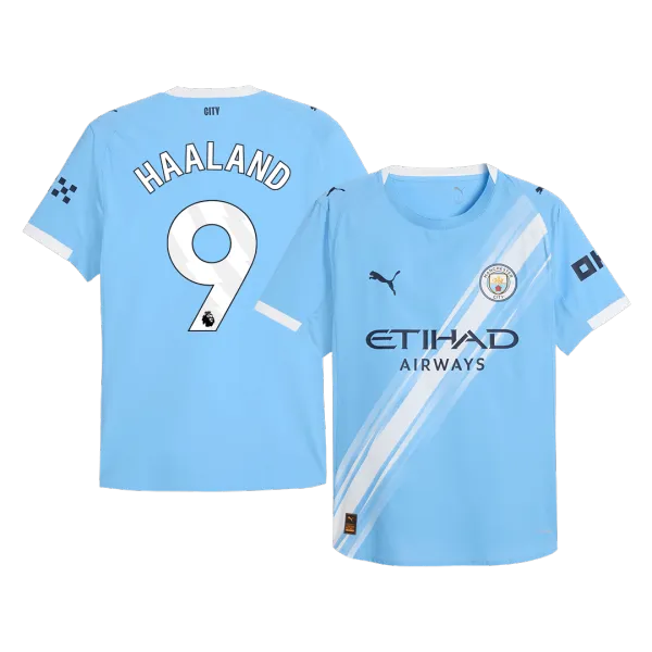 HAALAND #9 Manchester City 25/26 player version kit - A-Grade Quality Detail View