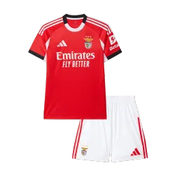 Benfica Home Kids Voetbalshirtset 2025/26 - product foto Benfica Home Kids Voetbalshirtset 2025/26 product afbeelding