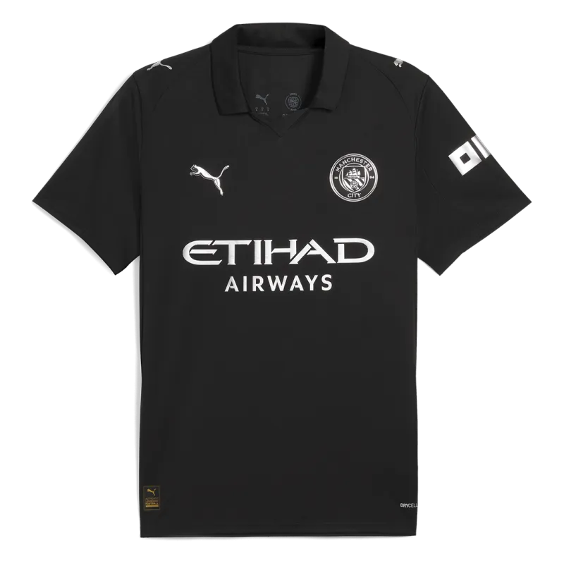 HAALAND #9 Manchester City Away Soccer Jersey 2025/26