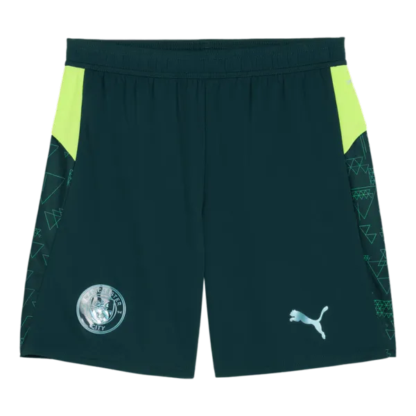25/26 Pantaloncini sportivi del Manchester City - Qualità di livello A Vista in dettaglio