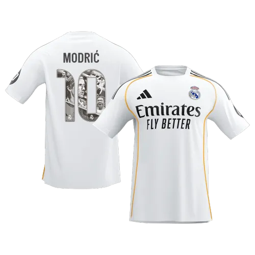 MODRIC Special #10 Real Madrid Home Soccer Jersey 2025/26