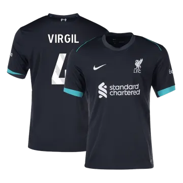 VIRGIL #4 Camiseta de fútbol del Liverpool 2024/25