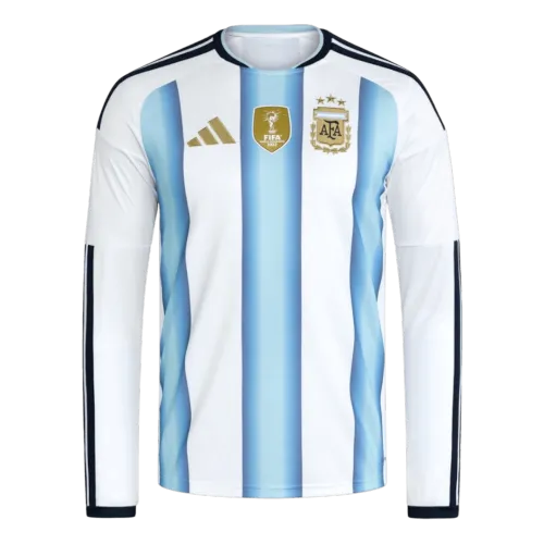 Argentina Long Sleeve Jersey 2026 World Cup Home
