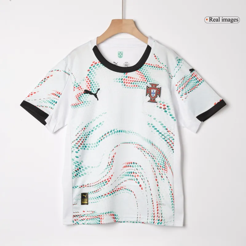 Camisola de Futebol Infantil de Portugal 2025
