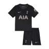 Kit de uniforme de futebol infantil do Tottenham Hotspur para jogos fora de casa, temporada 2025/26.