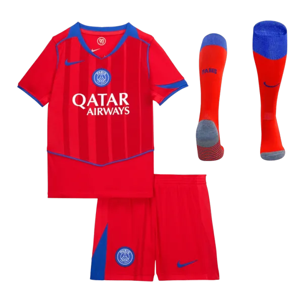 Maillot de football junior PSG 25/26 - Qualité A - Vue détaillée