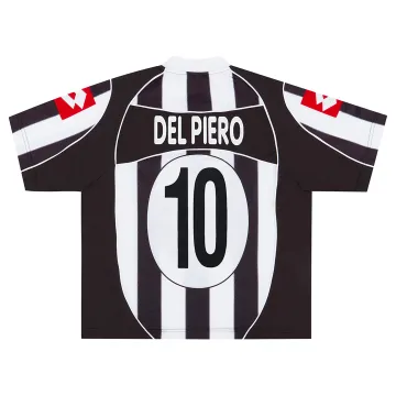 Del Piero #10 Retro Juventus Home Men's Jersey 2002/03
