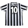 Del Piero #10 Retro Juventus thuisshirt 1996/97
