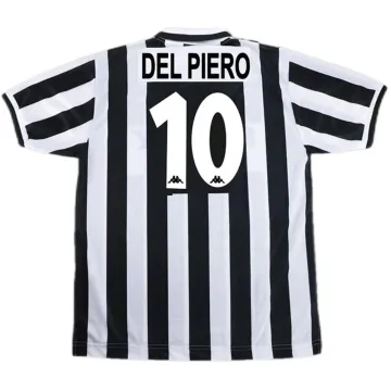 Del Piero #10 Retro Juventus Home Men's Jersey 1996/97