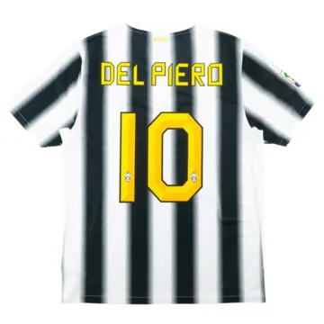Del Piero #10 Retro Juventus Home Men's Jersey 2011/12