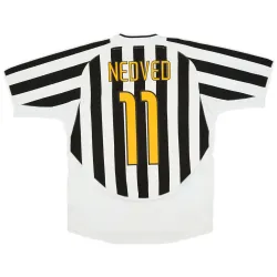 NEDVED #11 Retro Juventus Home Jersey 2003/04 imagem do produto