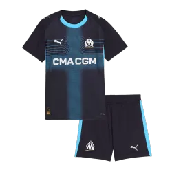 Marseille Away Kids Soccer Jerseys Kit 2025/26 - photo du produit Marseille Away Kids Soccer Jerseys Kit 2025/26 image du produit