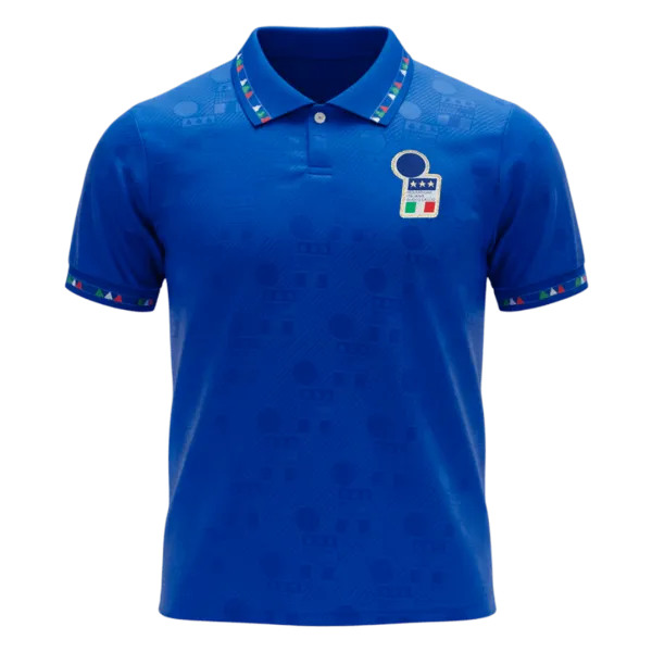 Retro 1994 Italy Home Jersey - A-Grade Quality Detail View