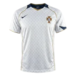 Retro Soccer Jersey Portugal Away 2004 - product photo Retro Men's Soccer Jersey Portugal Away 2004 front view with team crest.