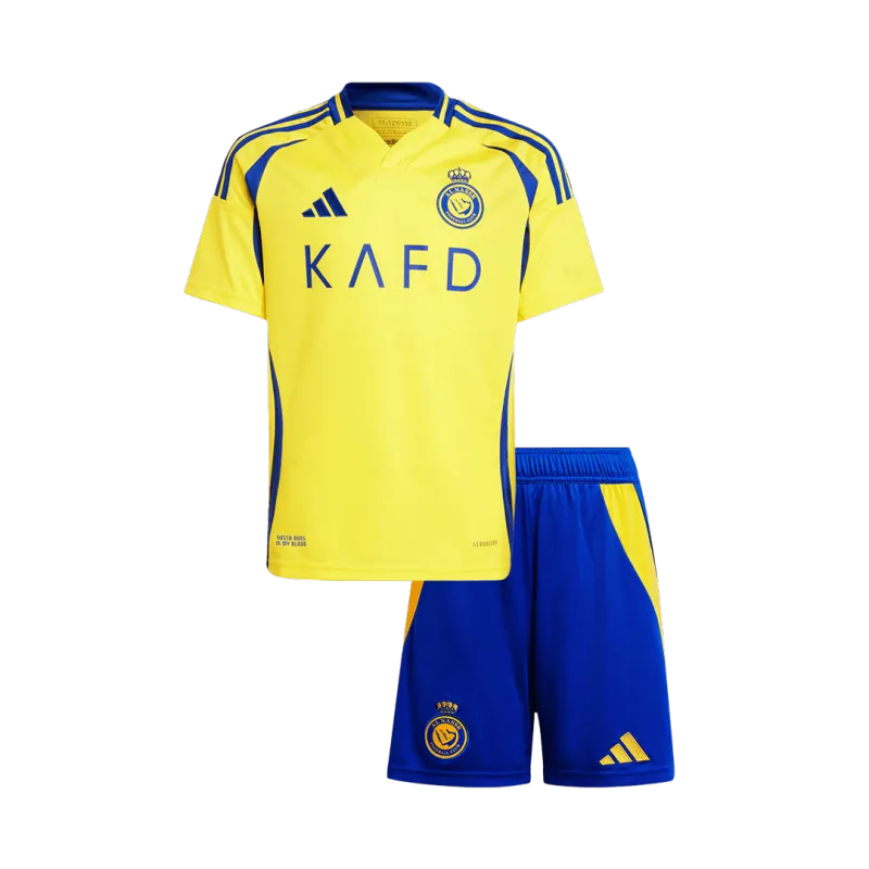 Al Nassr thuistenue voor kinderen (voetbalshirts) 2024/25
