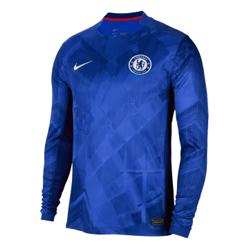 Camisola de futebol de manga comprida do Chelsea 2025/26